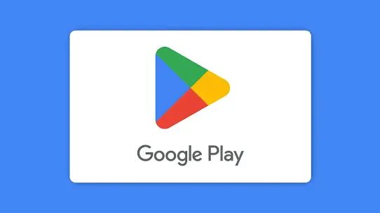 Google Play Gift Cards top-up card
